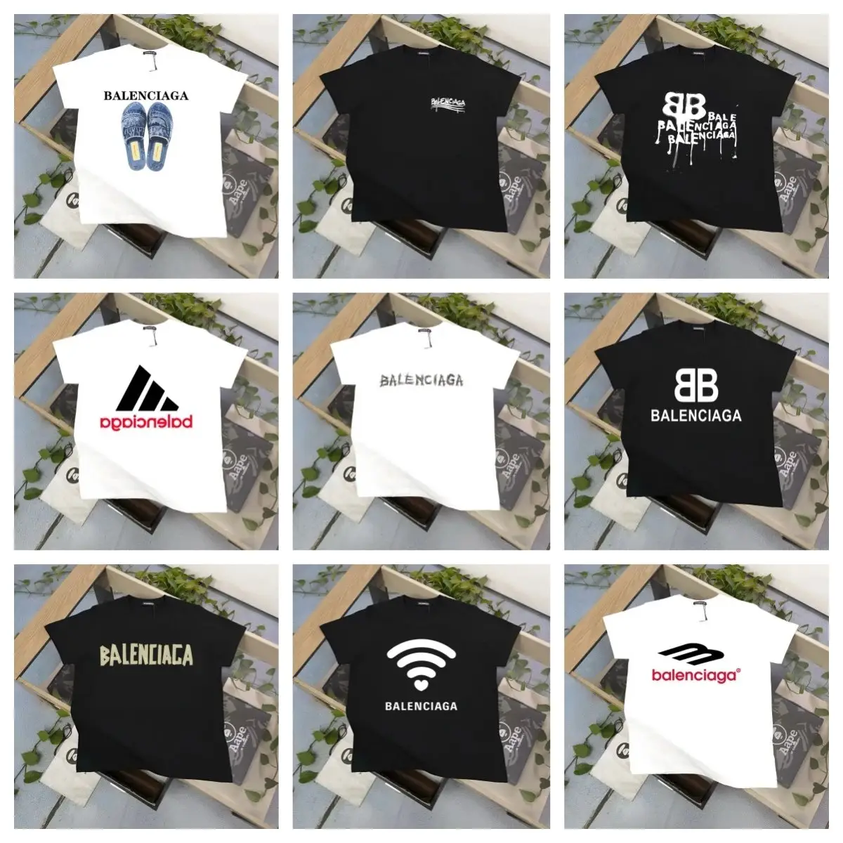 Balenciaga T-shirt( 40 + styles)