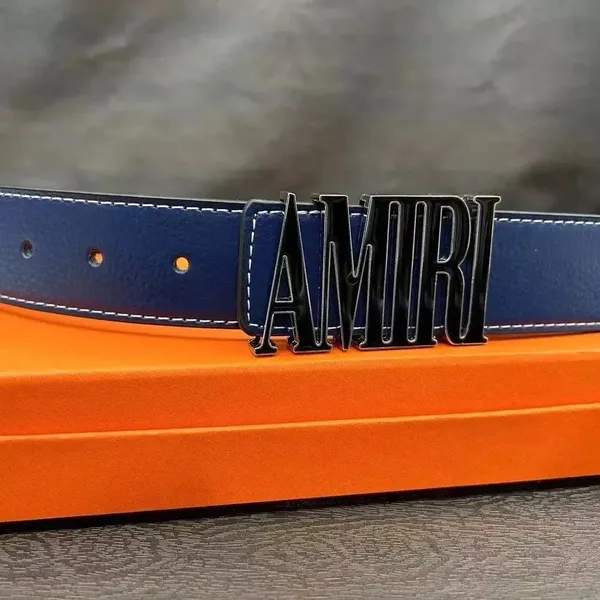 AMIRI Logo Buckle Belt [40 styles] 4