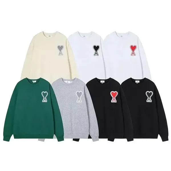 Ami Paris Heart Logo Hoodie/Sweater [1 style] 5