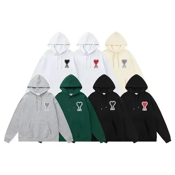 Ami Paris Heart Logo Hoodie/Sweater [1 style] 4