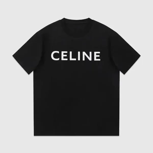 Prada Triangle Logo T-Shirt / Fendi Roma T-Shirt / Celine Rainbow Logo T-Shirt 6