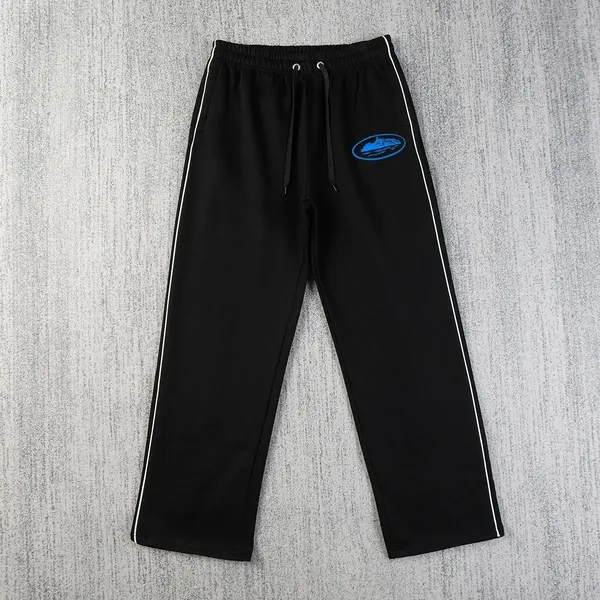 Black Track Pants with Side Stripes and Logo [26 styles] 3