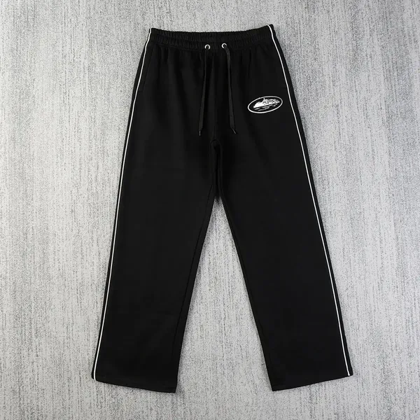 Black Track Pants with Side Stripes and Logo [26 styles] 6