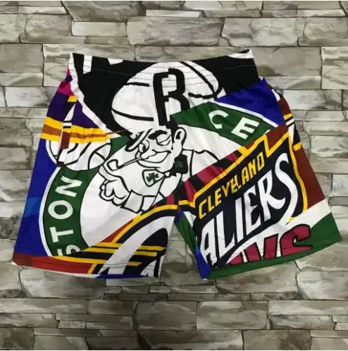 Miami Heat & Boston Celtics Basketball Shorts [9 Styles] 5